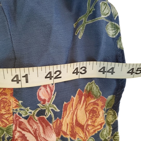 Vintage 90s Grunge T.T. Mar Rayon Smock Dress - Picture 5 of 5